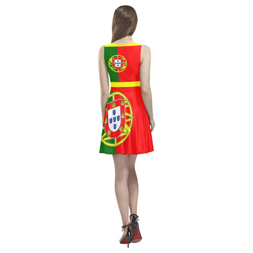 PORTUGAL 2 Thea Sleeveless Skater Dress(Model D19)