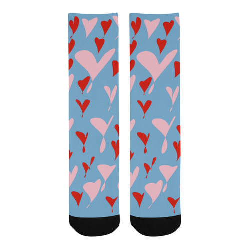Hearts Trouser Socks