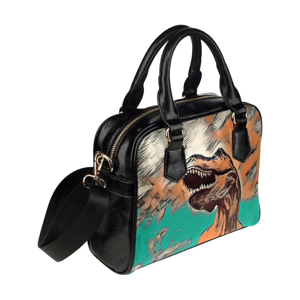 DINO TYRANNOSAURUS Shoulder Handbag (Model 1634)