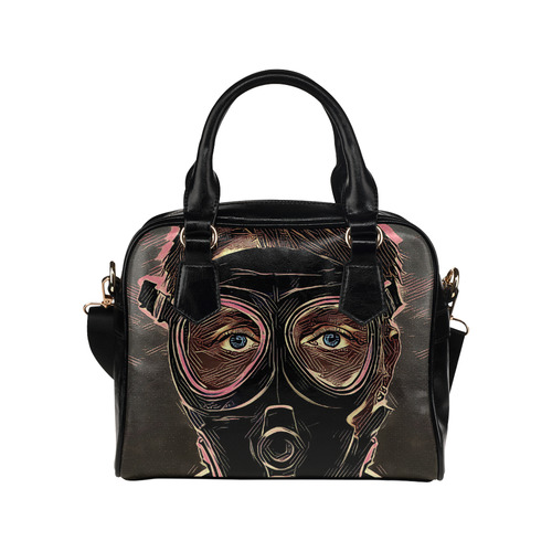 INFERNO MASK BY CRASSCO Shoulder Handbag (Model 1634)