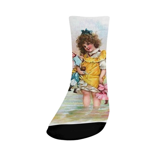 My Dollies and Me by the Sea Crew Socks