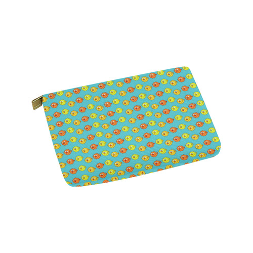 Fish Pattern Carry-All Pouch 9.5''x6''