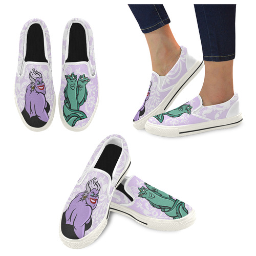 Body Language Women's Unusual Slip-on Canvas Shoes (Model 019)