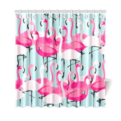Pink Flamingo Pink Flamingos Shower Curtain 69"x72"