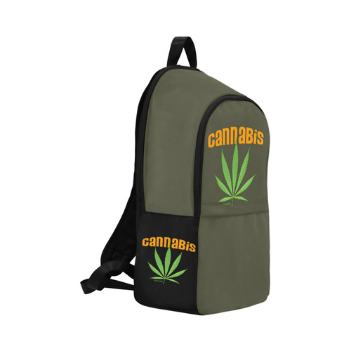 CANNABIS Fabric Backpack for Adult (Model 1659)
