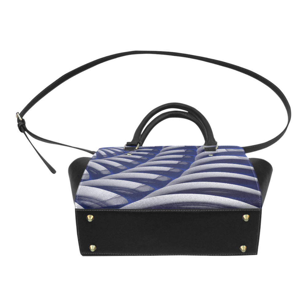 cloud-ripple Classic Shoulder Handbag (Model 1653)