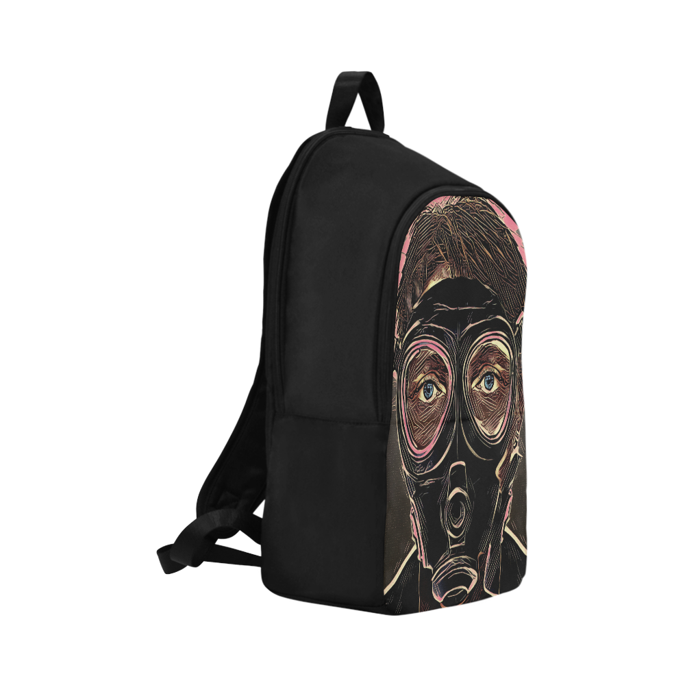 INFERNO MASK BY CRASSCO Fabric Backpack for Adult (Model 1659)
