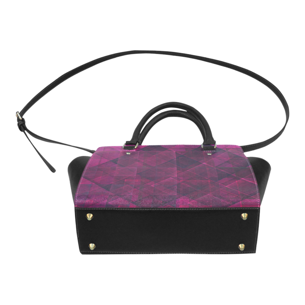 pinkpunkplaid Classic Shoulder Handbag (Model 1653)