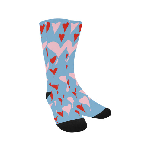 Hearts Trouser Socks