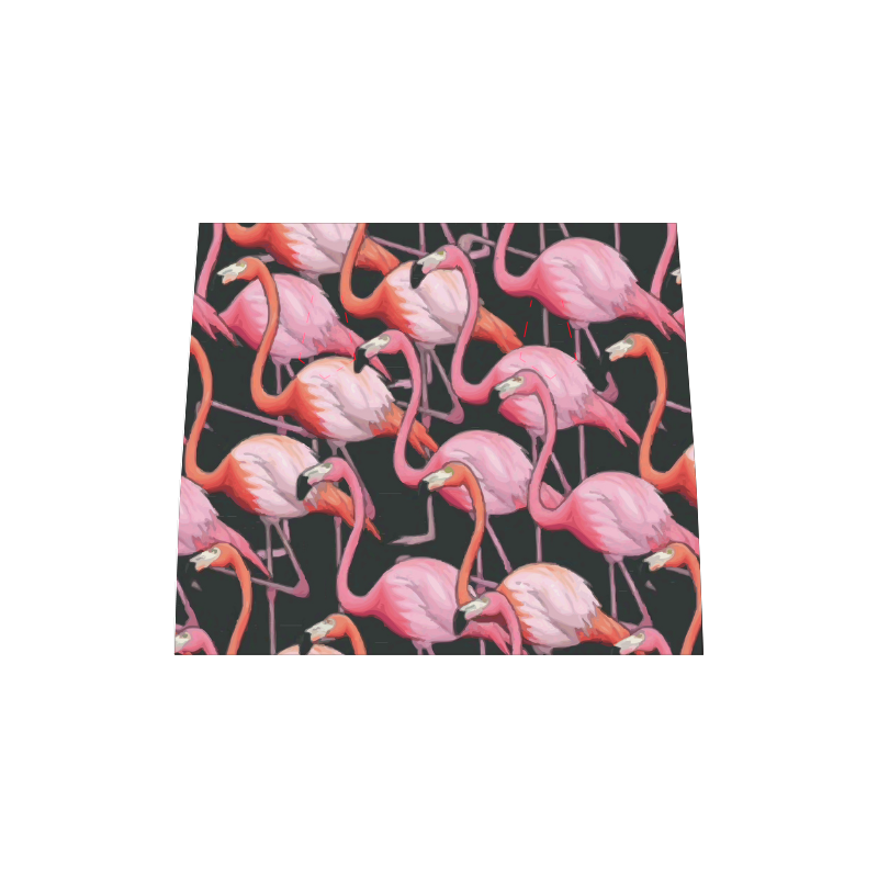 Beautiful Pink Flamingos Summer Pattern Boston Handbag (Model 1621)