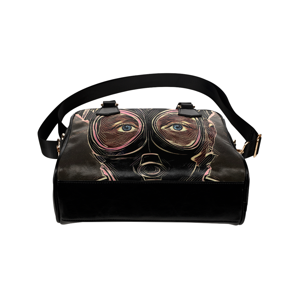 INFERNO MASK BY CRASSCO Shoulder Handbag (Model 1634)