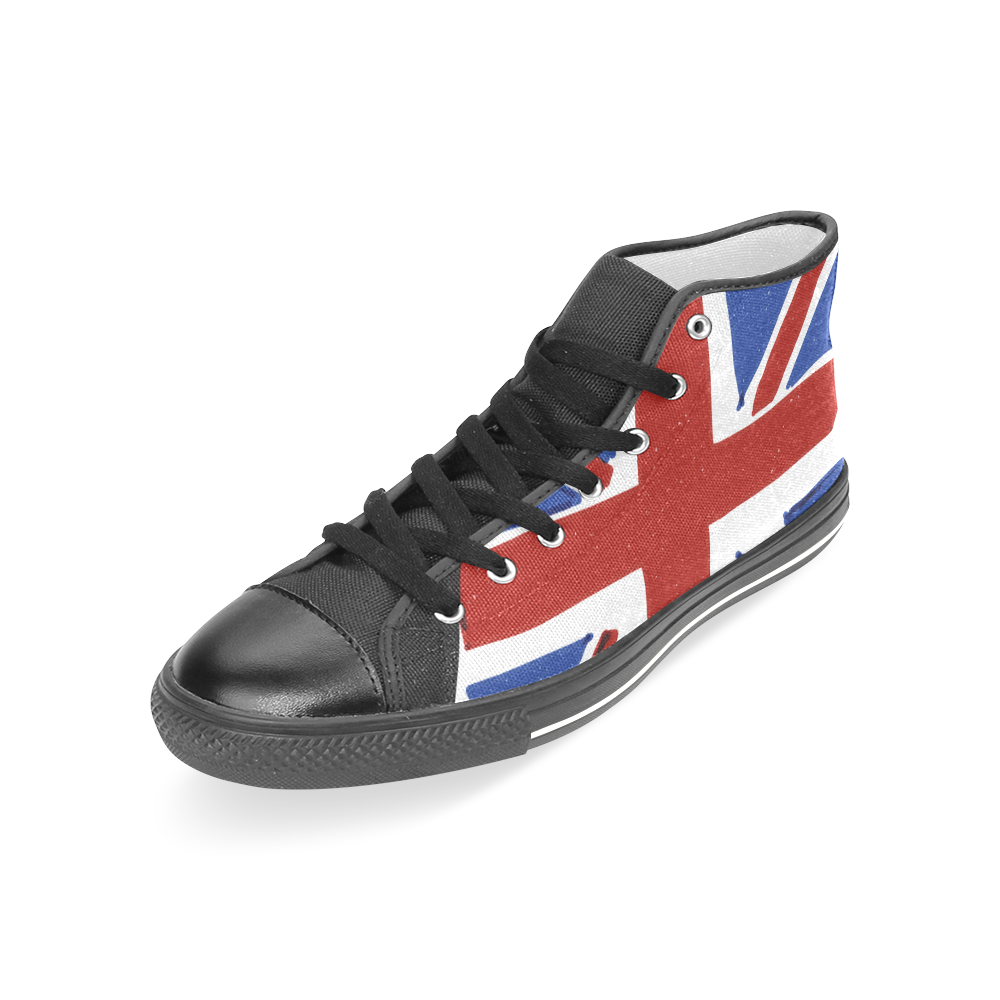 UK Women's Classic High Top Canvas Shoes (Model 017)