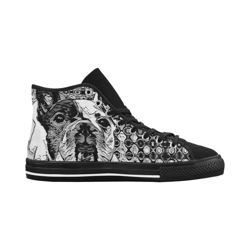 FRENCH BULLDOG LOVERS Vancouver H Women's Canvas Shoes (1013-1)