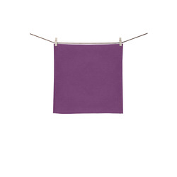 Grape Juice Square Towel 13“x13”