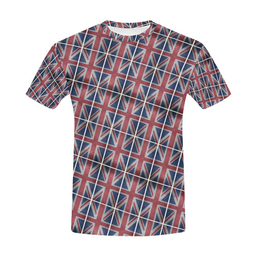 GREAT BRITAIN All Over Print T-Shirt for Men (USA Size) (Model T40)