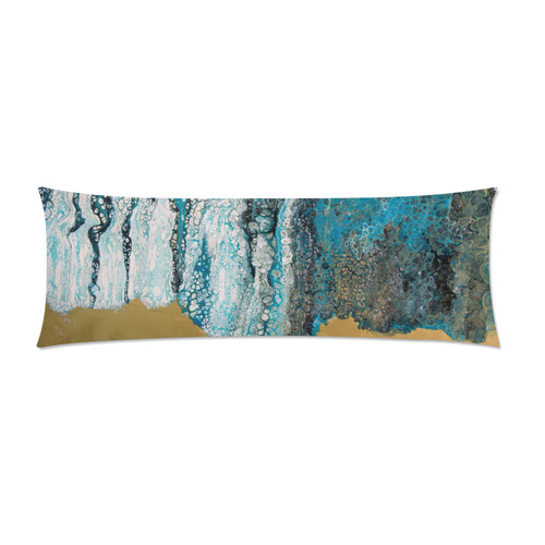 cresting wave Custom Zippered Pillow Case 21"x60"(Two Sides)