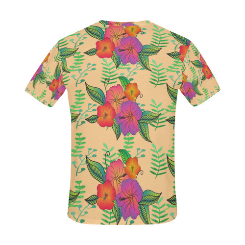 Summer Vibes All Over Print T-Shirt for Men (USA Size) (Model T40)