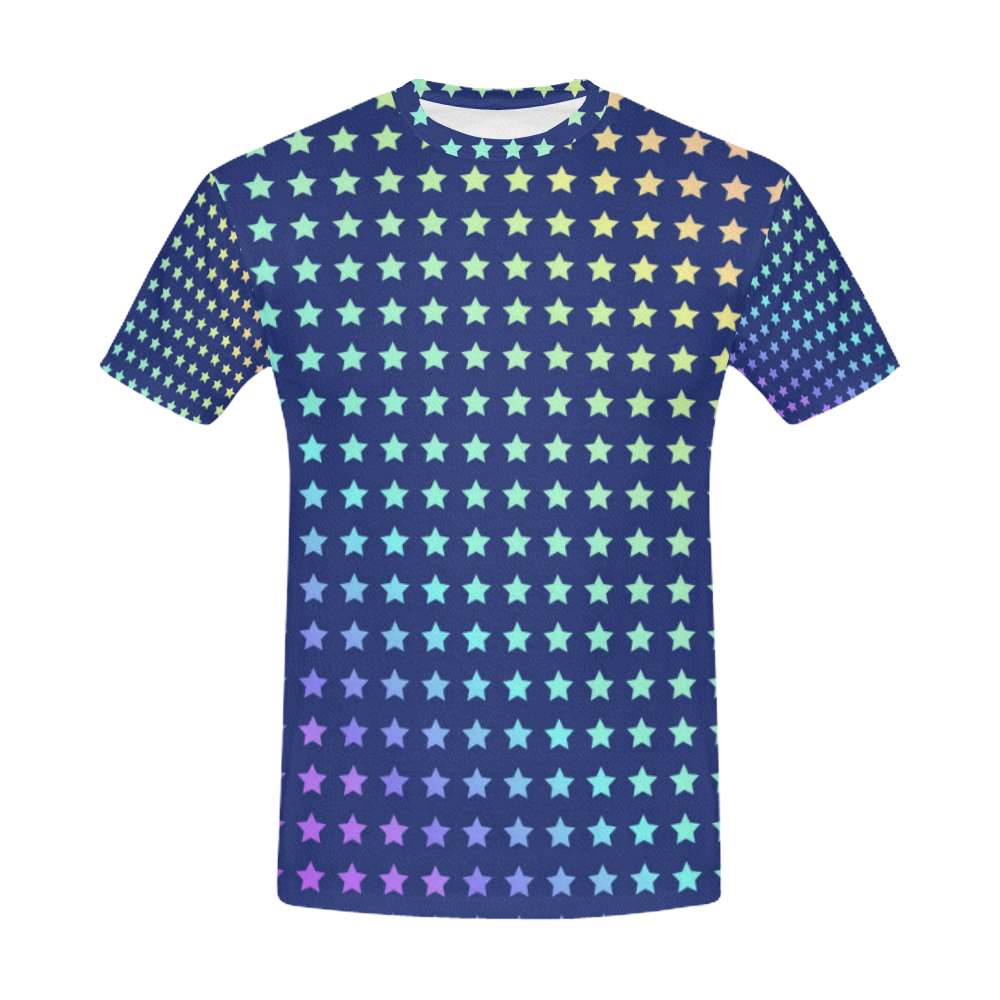 SuperStar All Over Print T-Shirt for Men (USA Size) (Model T40)