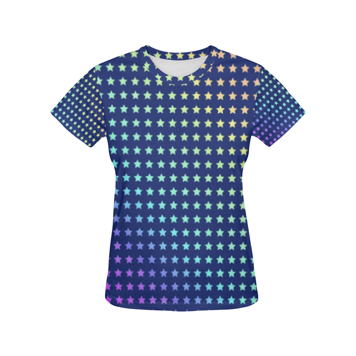 SuperStars All Over Print T-Shirt for Women (USA Size) (Model T40)
