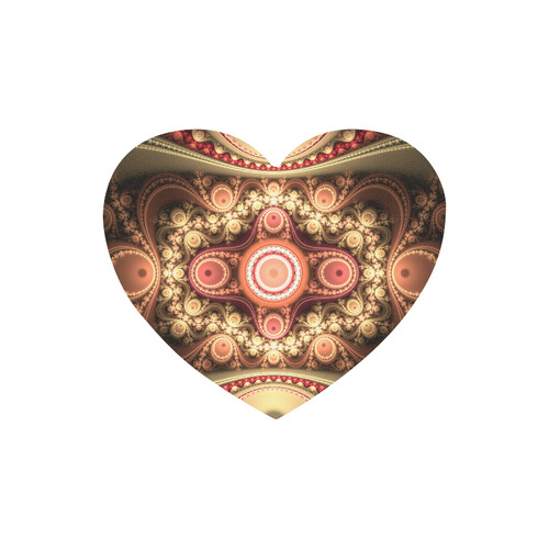 abstract fall Heart-shaped Mousepad