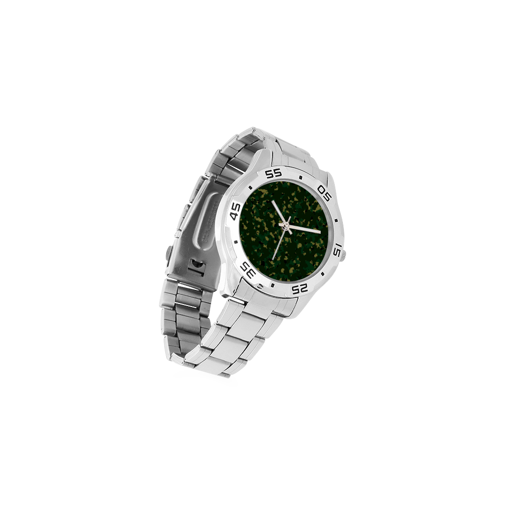 greencamo Men's Stainless Steel Analog Watch(Model 108)