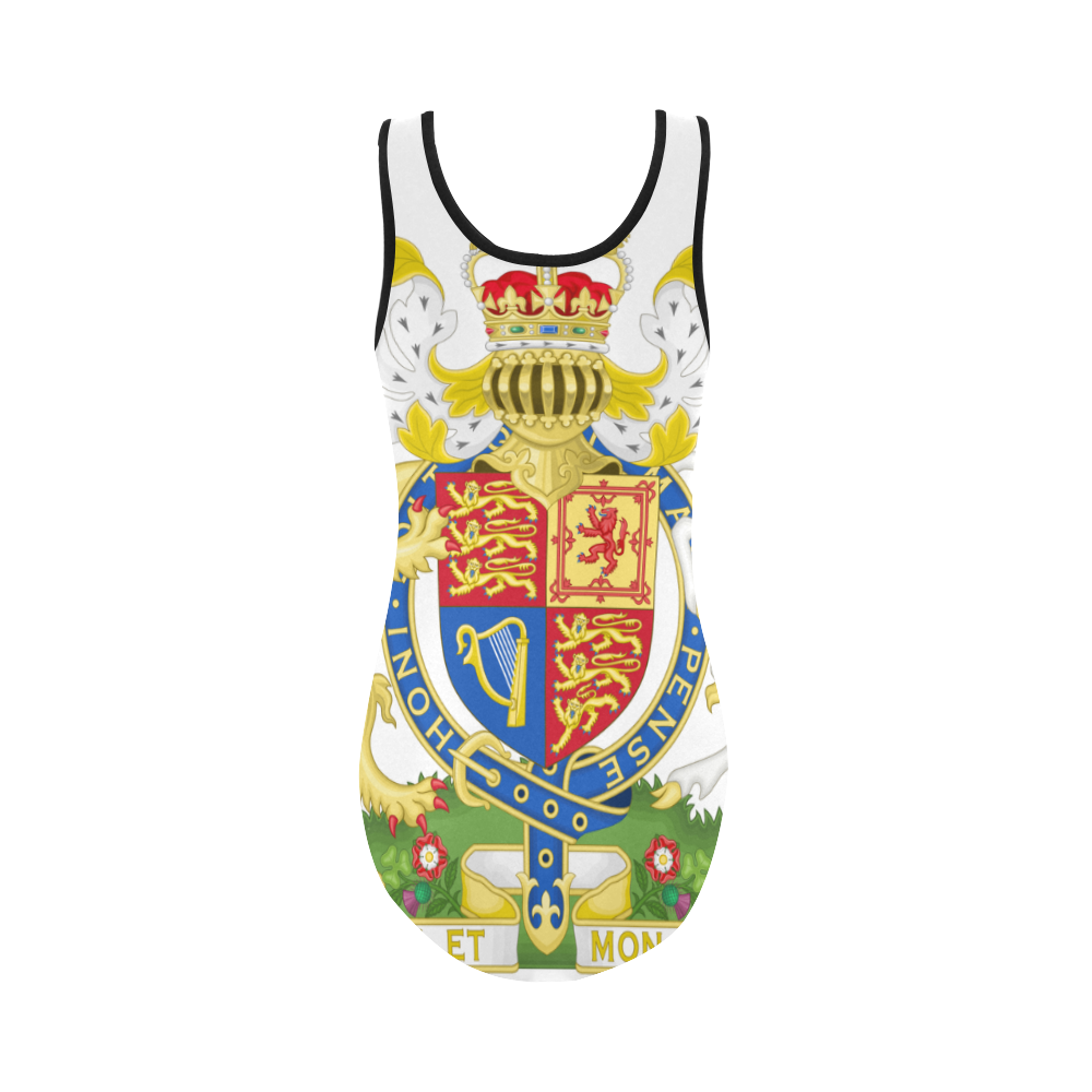 Great Britain and Northern Ireland COA Vest One Piece Swimsuit (Model S04)