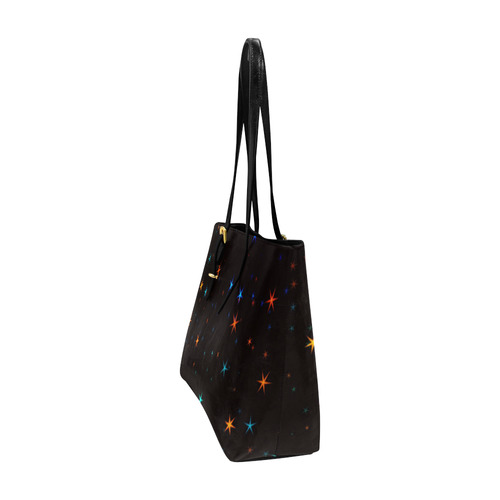 Awesome allover Stars 02E by FeelGood Euramerican Tote Bag/Large (Model 1656)