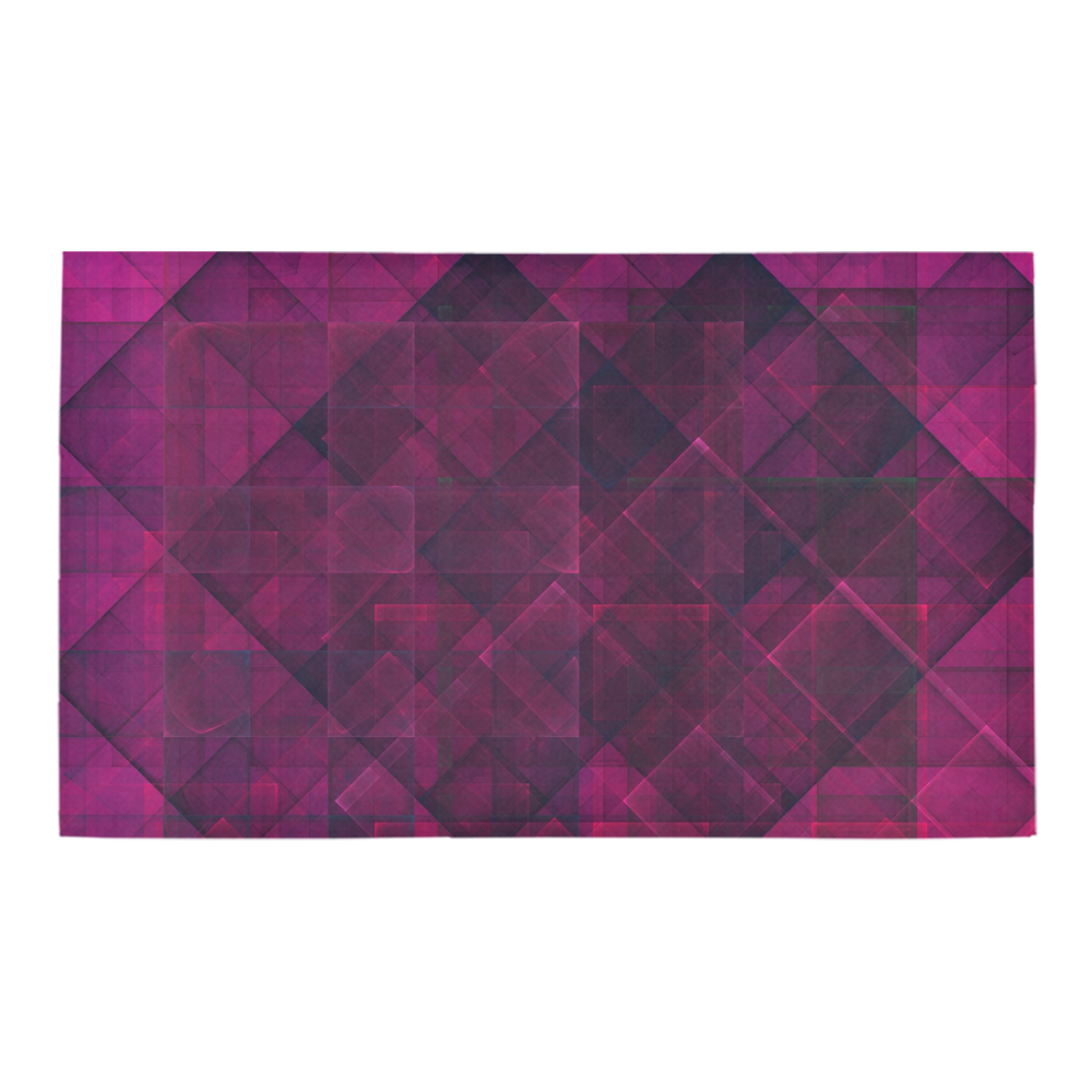 pinkpunkplaid Azalea Doormat 30" x 18" (Sponge Material)