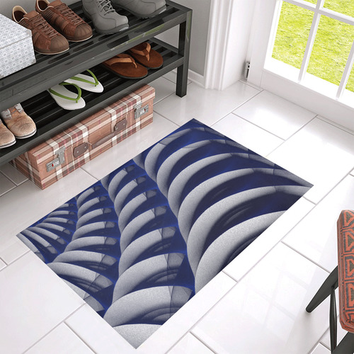 cloud ripple Azalea Doormat 30" x 18" (Sponge Material)