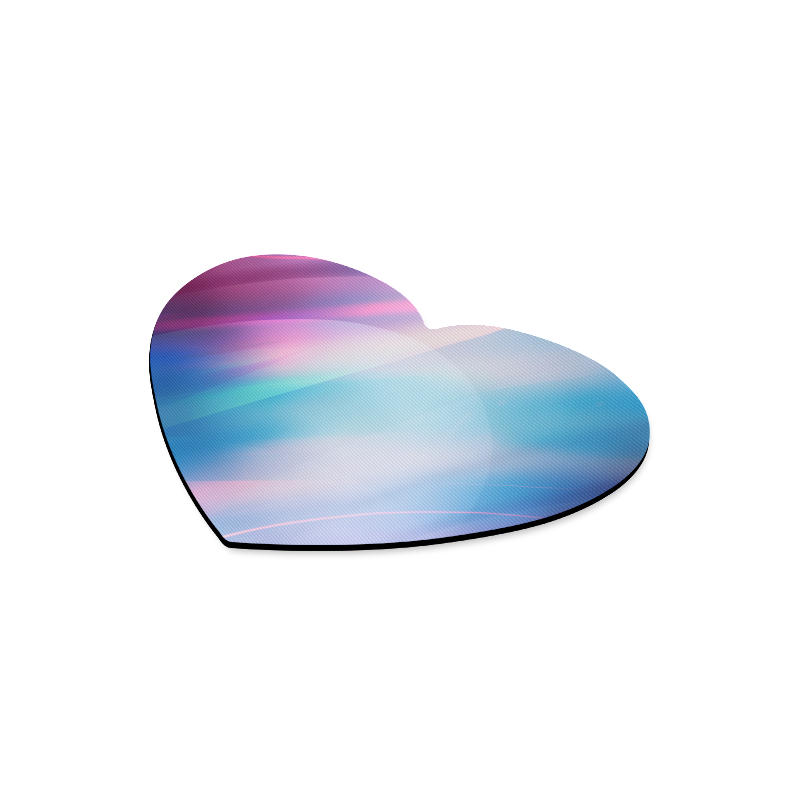 Radiance Heart-shaped Mousepad