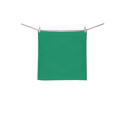 Jelly Bean Green Square Towel 13“x13”
