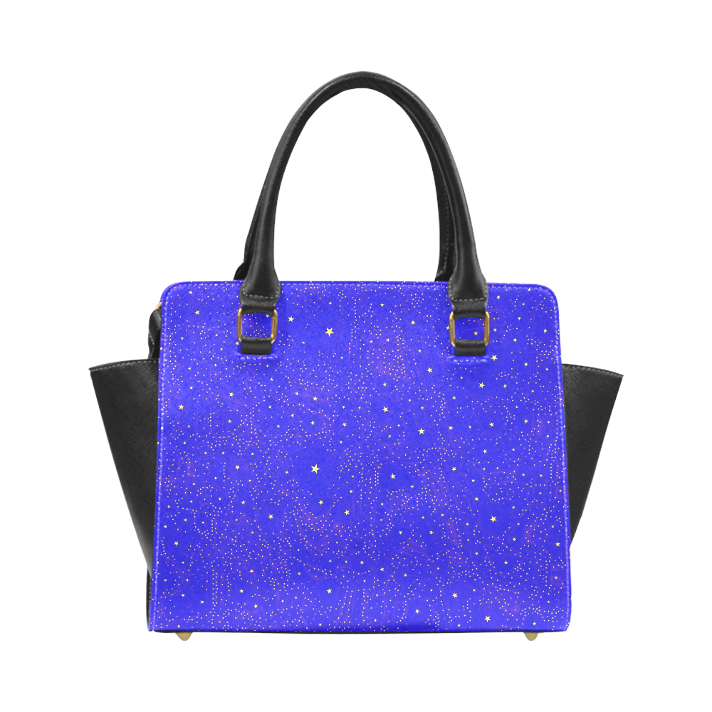 Awesome allover Stars 01F by FeelGood Rivet Shoulder Handbag (Model 1645)