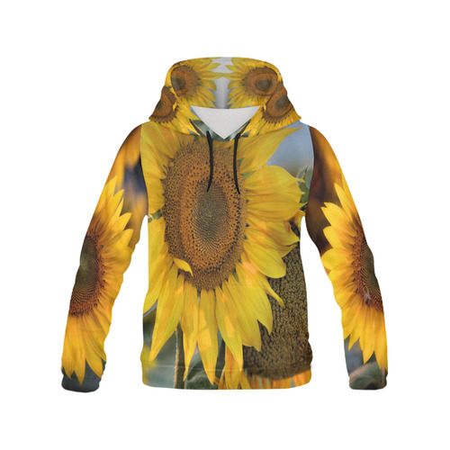 SNNYZEEZ All Over Print Hoodie for Women (USA Size) (Model H13)