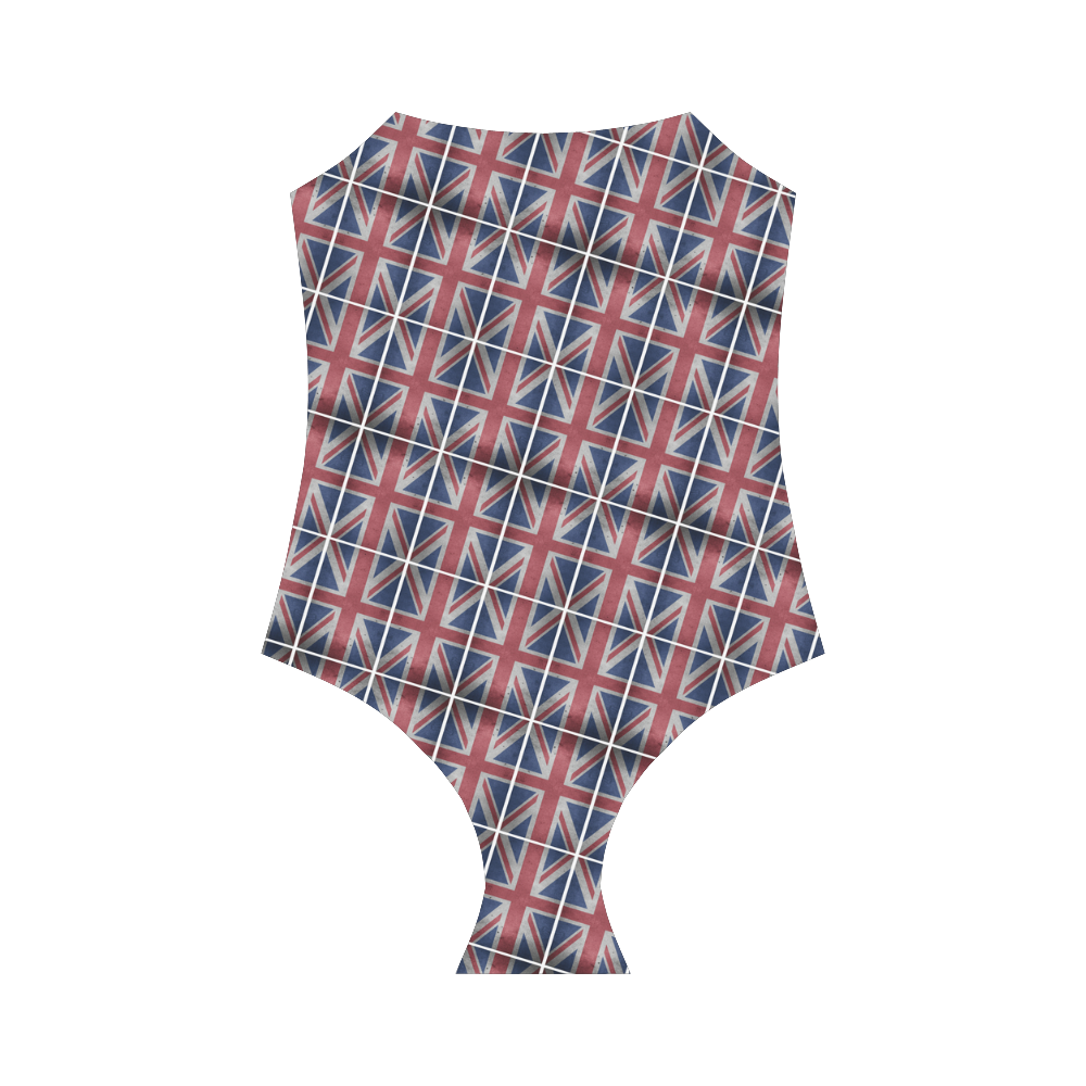 GREAT BRITAIN Strap Swimsuit ( Model S05)