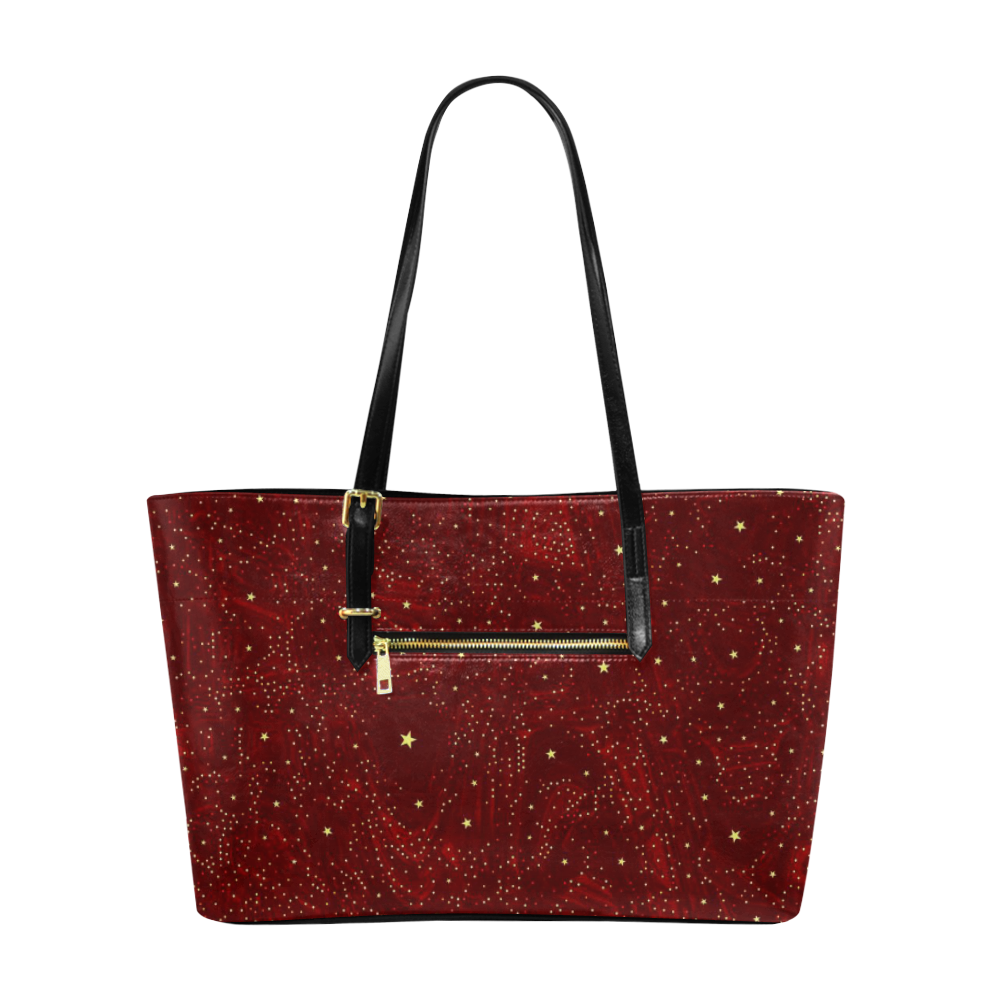 Awesome allover Stars 01A by FeelGood Euramerican Tote Bag/Large (Model 1656)