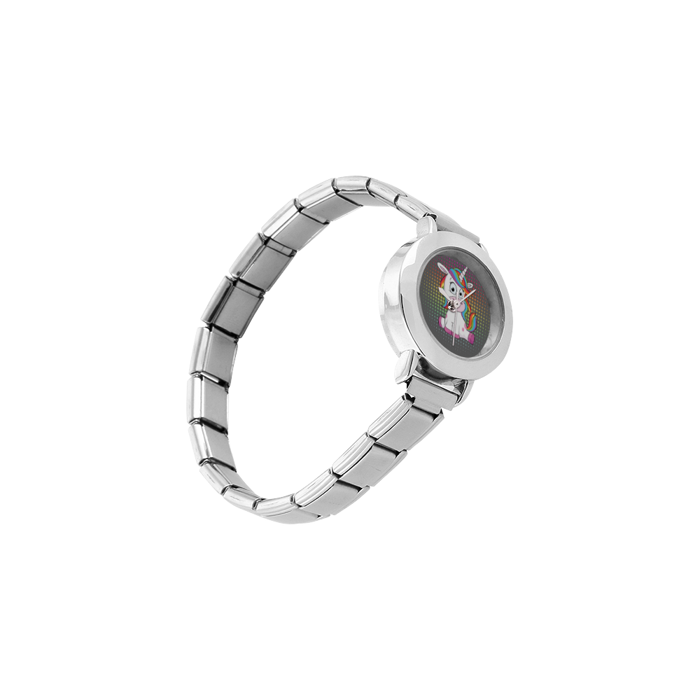 Einhorn Damen Uhr Women's Italian Charm Watch(Model 107)