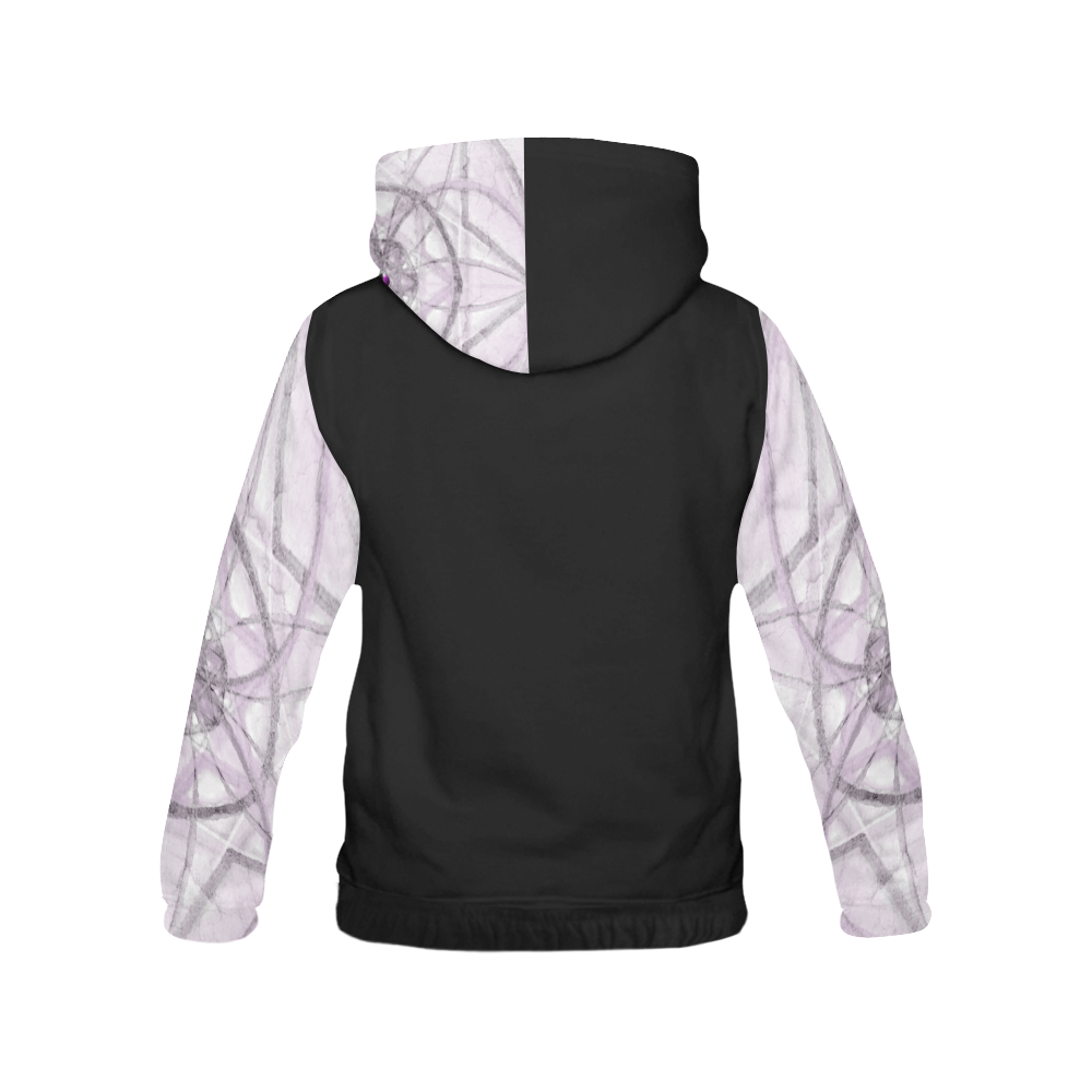 Protection- transcendental love by Sitre haim All Over Print Hoodie for Men (USA Size) (Model H13)