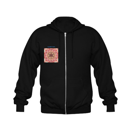 protection- vitality and awakening by Sitre haim Gildan Full Zip Hooded Sweatshirt (Model H02)