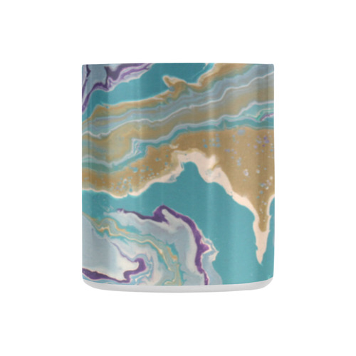 abstract world map Classic Insulated Mug(10.3OZ)