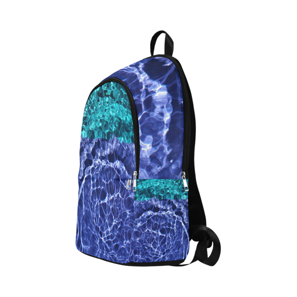 Electric Blue Globes Fabric Backpack for Adult (Model 1659)
