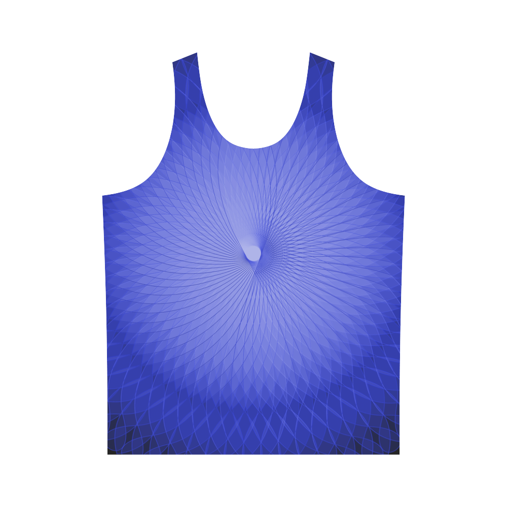 Blue Plafond All Over Print Tank Top for Men (Model T43)
