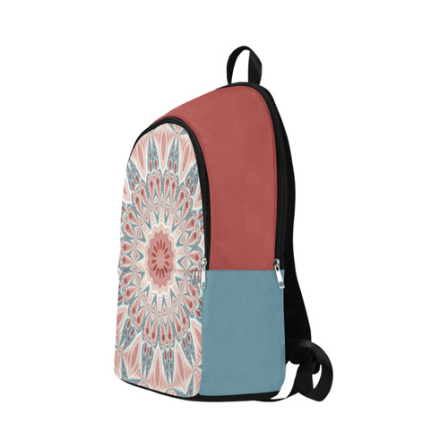 Modern Kaleidoscope Mandala Fractal Art Graphic Fabric Backpack for Adult (Model 1659)
