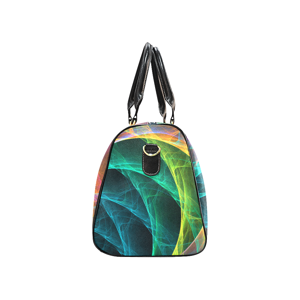 aura waves New Waterproof Travel Bag/Large (Model 1639)