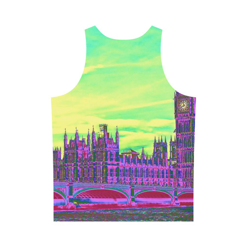 Impressive Travel - London by JamColors All Over Print Tank Top for Men (Model T43)