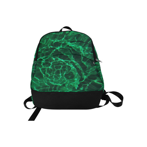 the green dive Fabric Backpack for Adult (Model 1659)