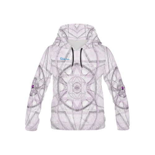 Protection- transcendental love by Sitre haim All Over Print Hoodie for Kid (USA Size) (Model H13)