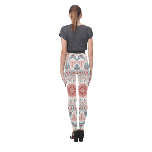 Modern Kaleidoscope Mandala Fractal Art Graphic Cassandra Women's Leggings (Model L01)