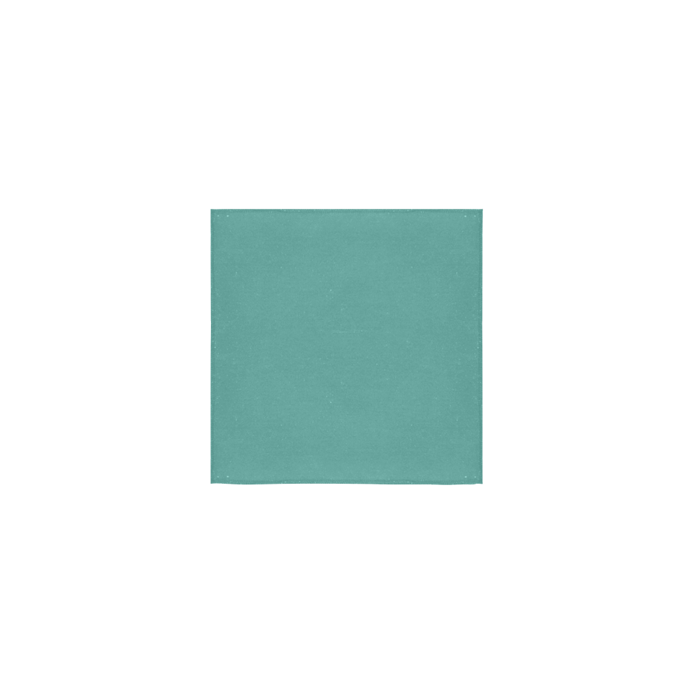 Sea Blue Square Towel 13“x13”