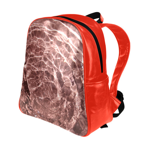 blush dip Multi-Pockets Backpack (Model 1636)