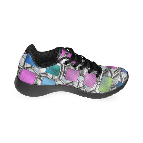 MULTICOLOR ABSTRACT Men’s Running Shoes (Model 020)
